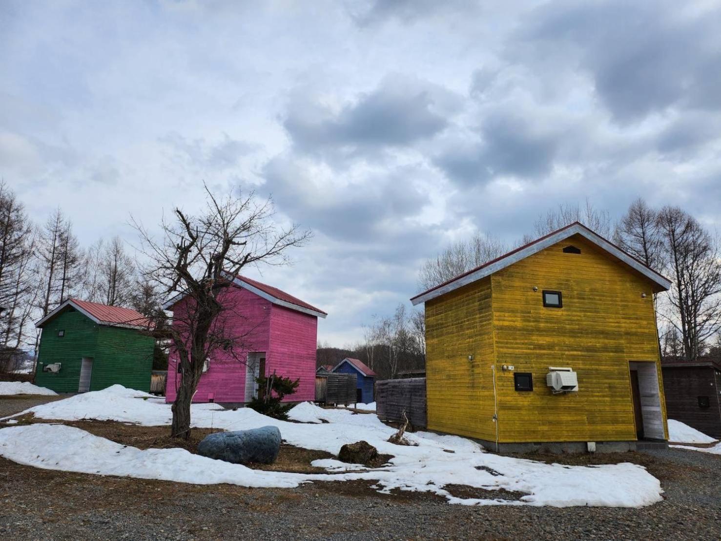 Auberge Ninguruforet Biei Buitenkant foto